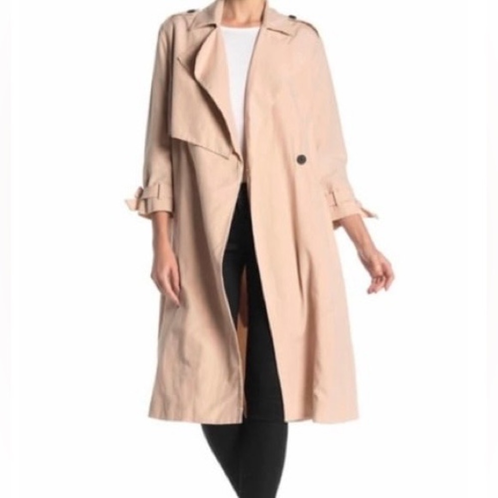 All Saints Women's Beige Trench Coat